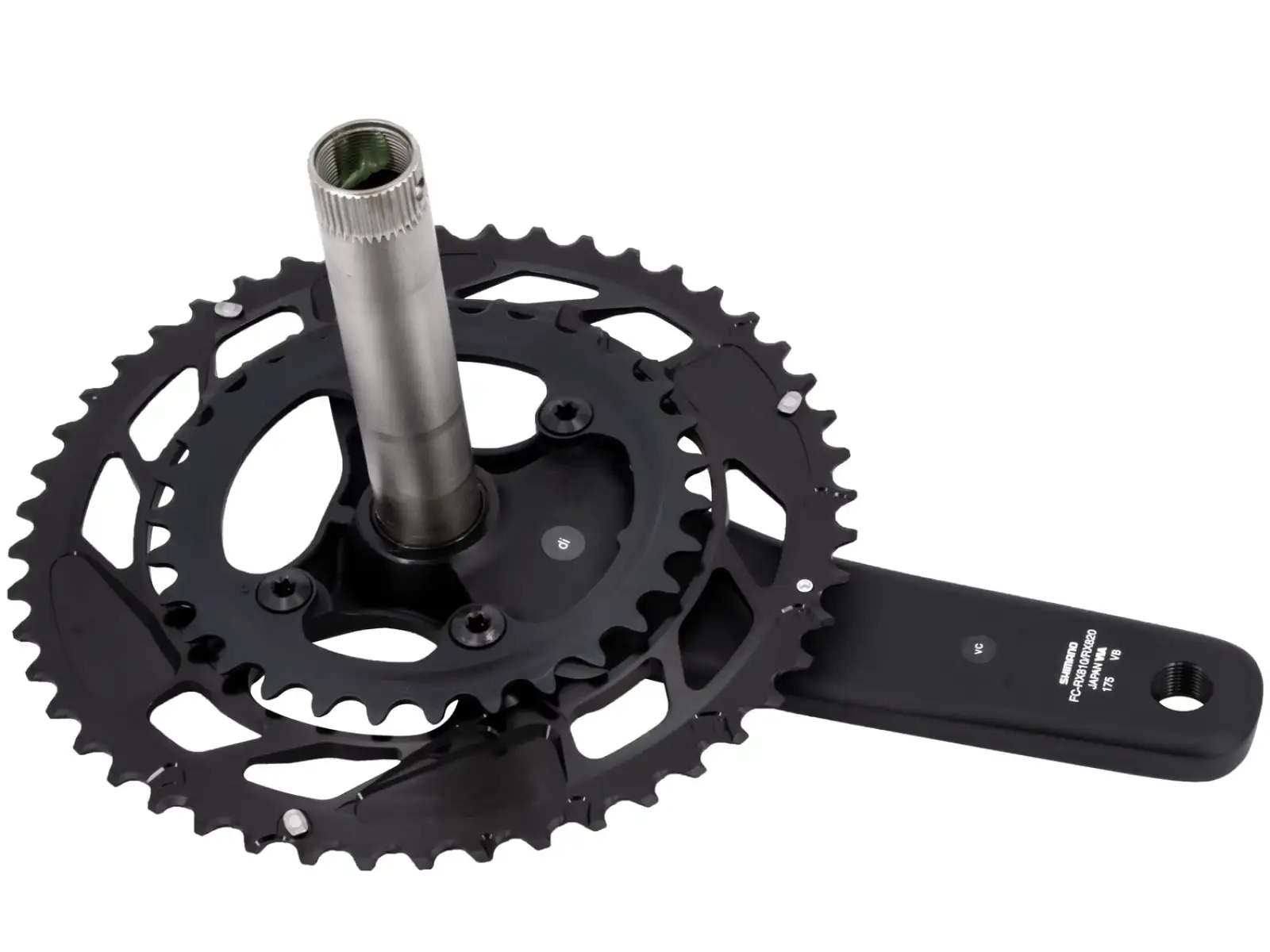 Shimano GRX FC-RX820-2 Kurbelgarnitur 2x12 48/31 Zähne