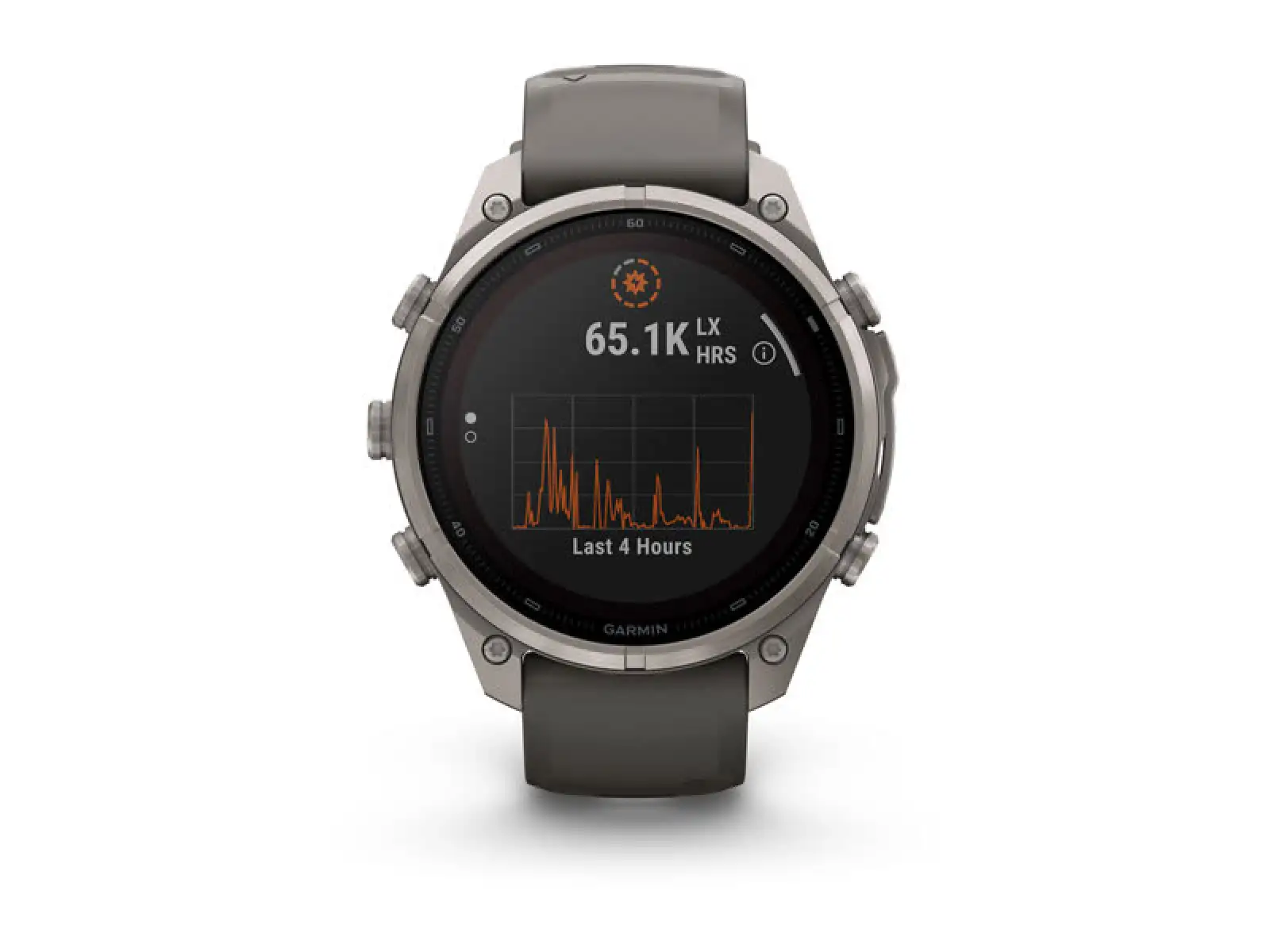 Garmin Fénix 9 Pro inReach Solar 47 mm Titan Pebble Gray/Silver Gray