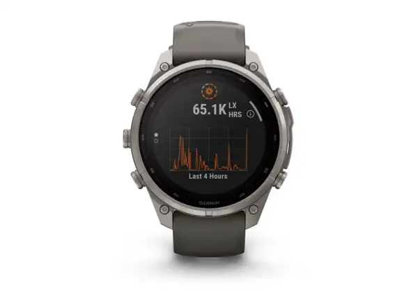Garmin Fénix 9 Pro inReach Solar 47 mm Titan Pebble Gray/Silver Gray