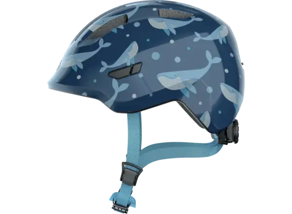 Abus Smiley 3.0 Kinderhelm Blue Whale