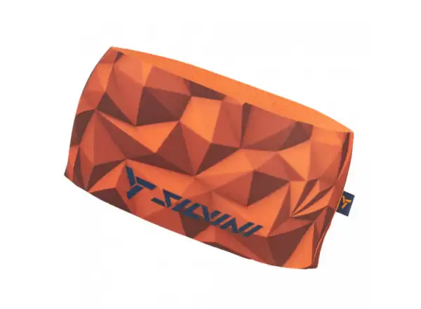 Silvini Agri Stirnband orange/navy