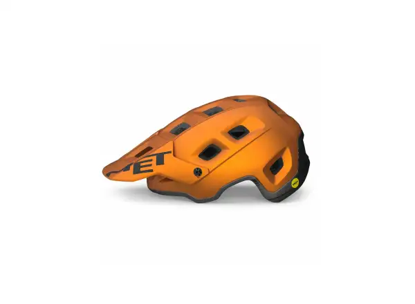 MET Terranova MIPS MTB Helm orange Titan Metallic
