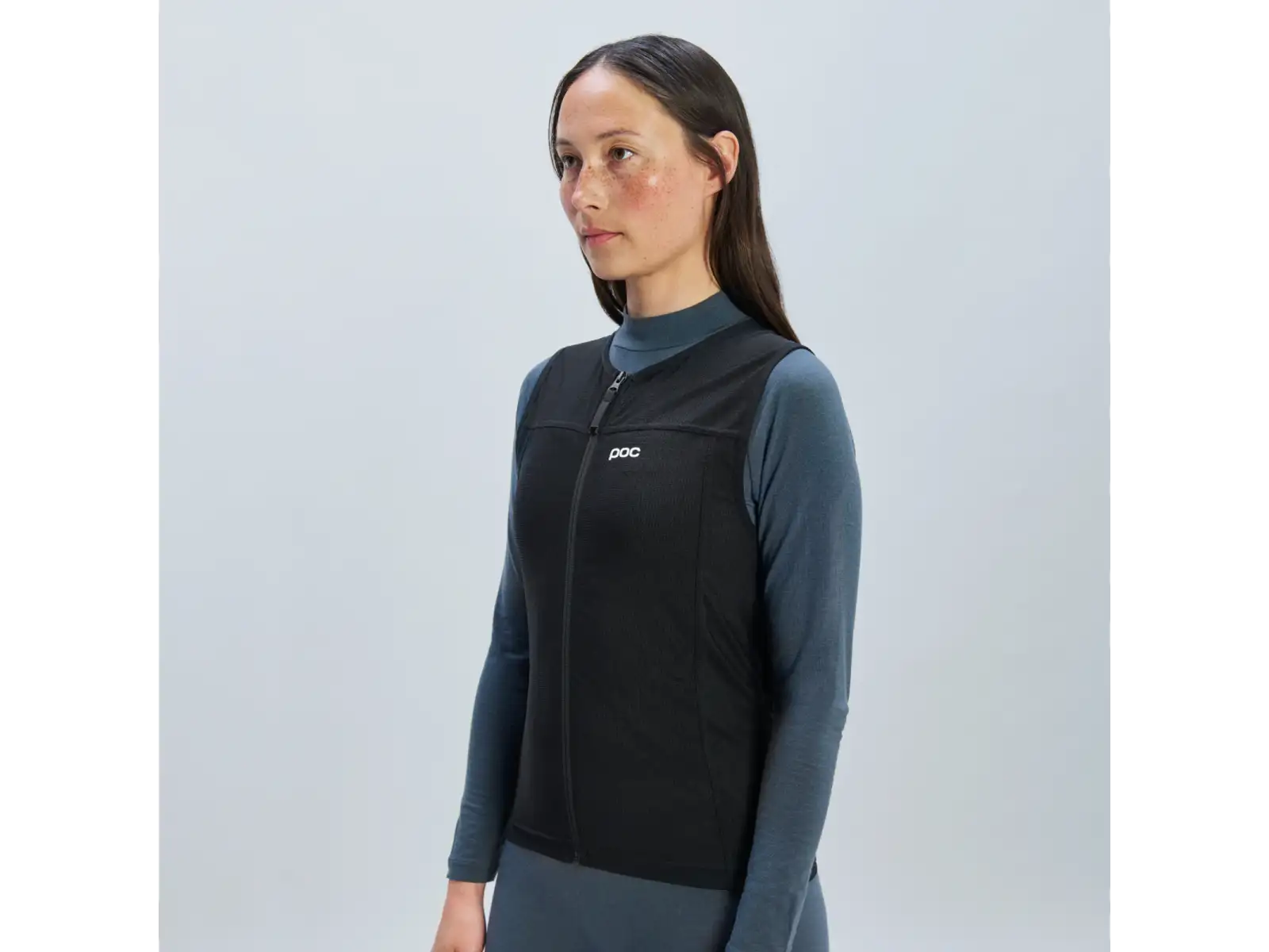POC VPD Air Vest Damen Schutzweste Uranschwarz