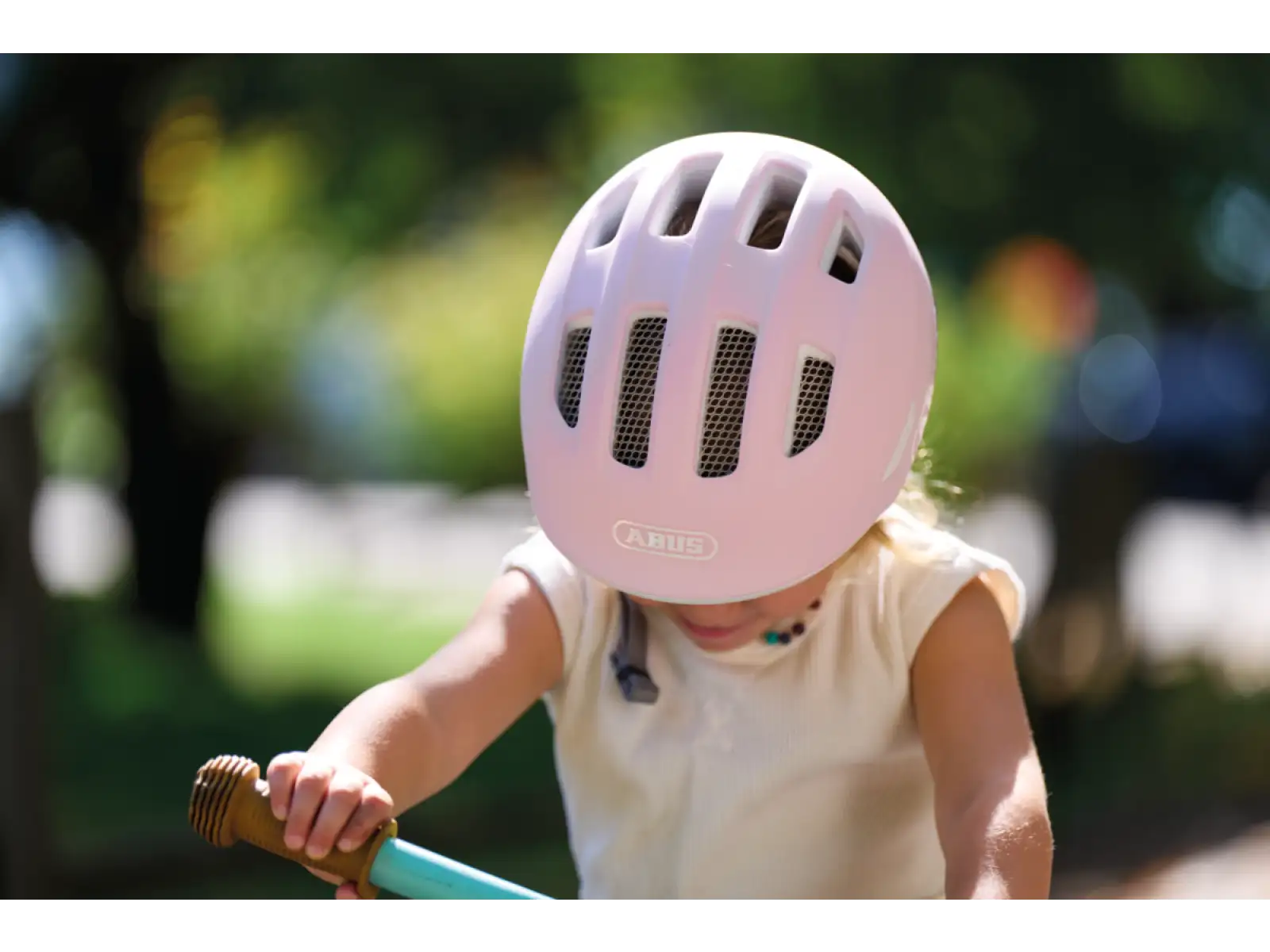 Abus Smiley 3.0 Ace LED Kinderhelm Pure Rose