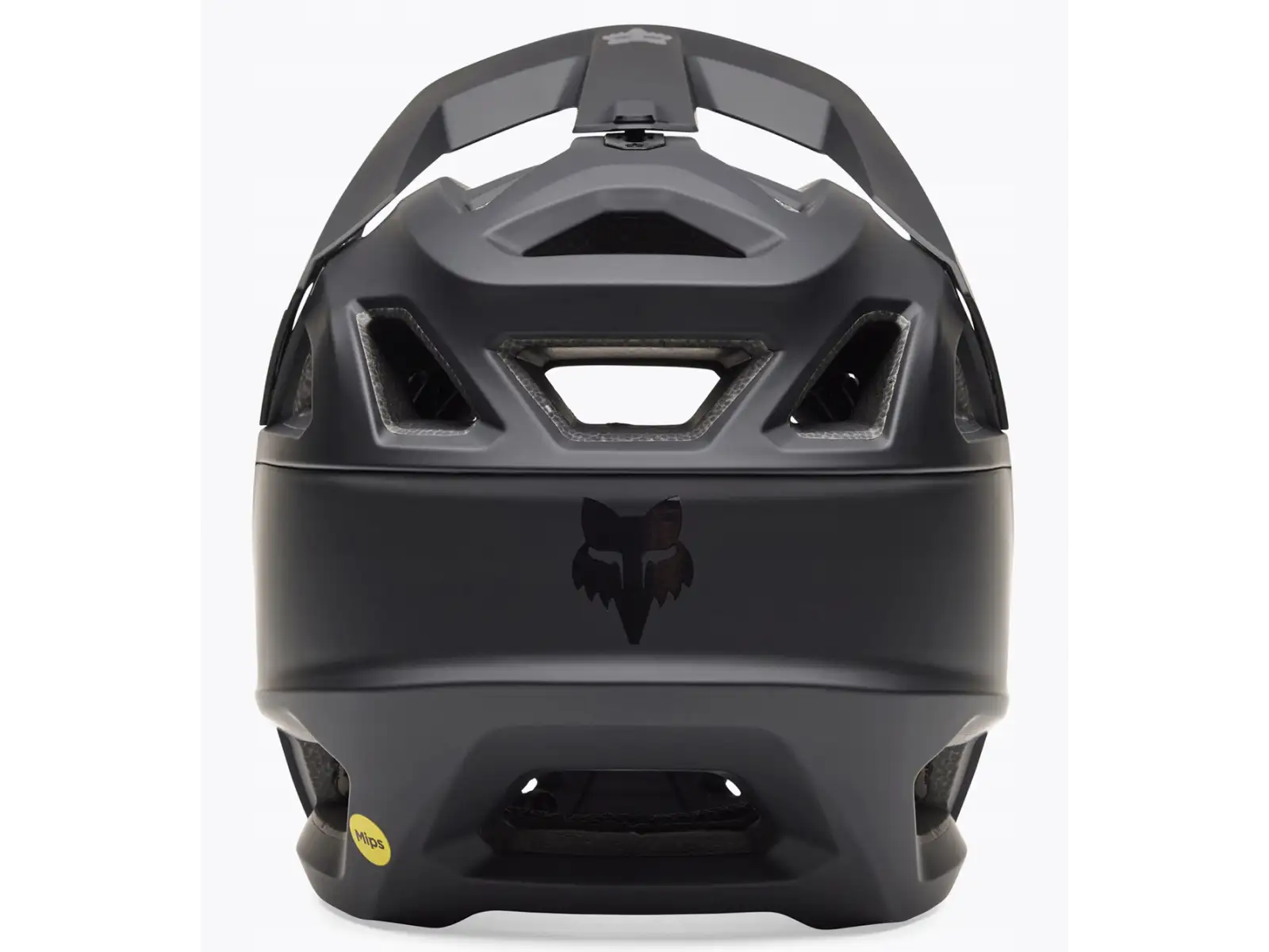 Fox Yth Proframe Ce Kinder-Downhillhelm Mattschwarz