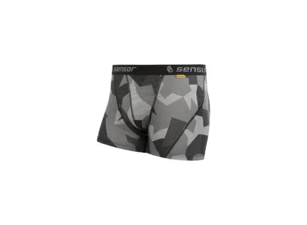 Sensor Merino Impress Herren Thermo-Unterwäsche schwarz/Camo