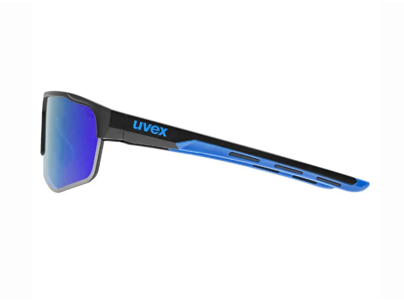 Uvex Axos Set Brille Black Matt/Mirror Blue