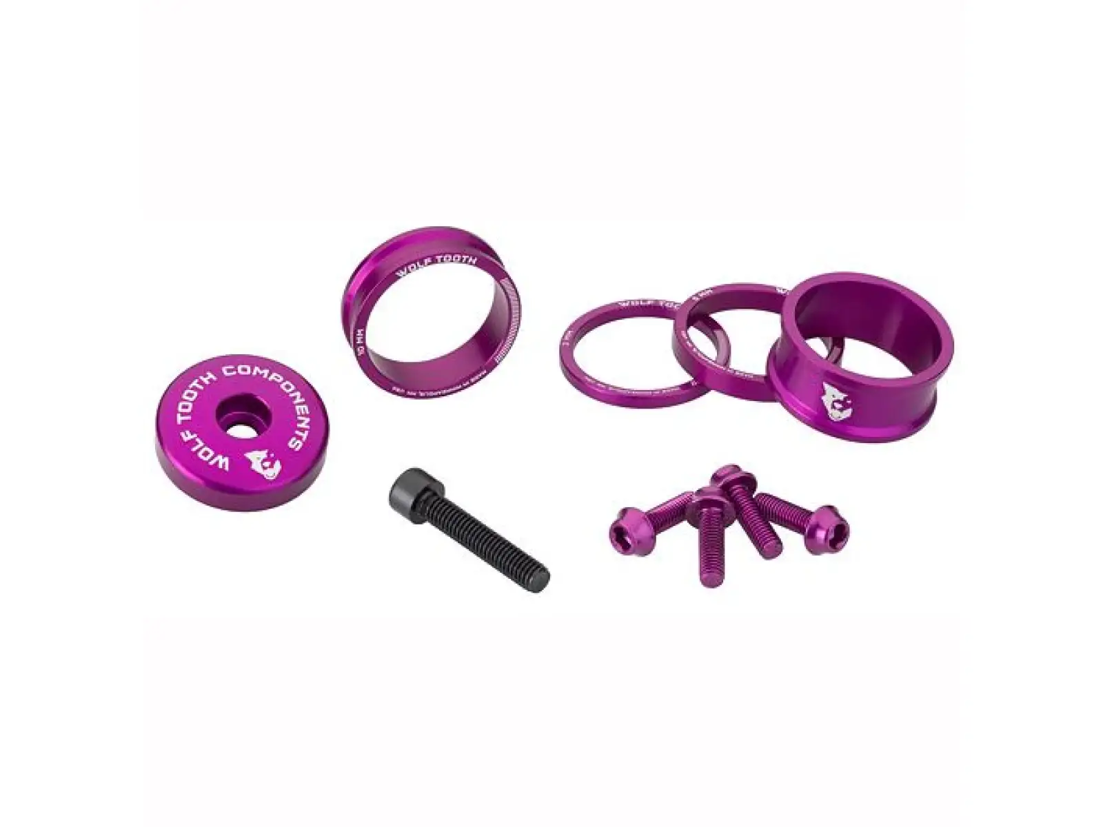 Wolf Tooth eloxierter Farbkit lila