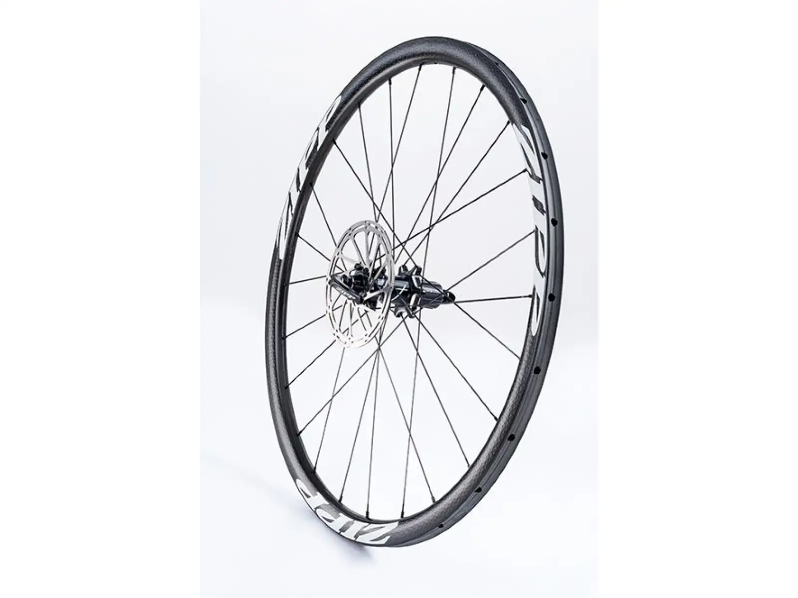 Zipp 202 Firecrest Carbon Straßen-Felge hinten mit weißer Aufkleber