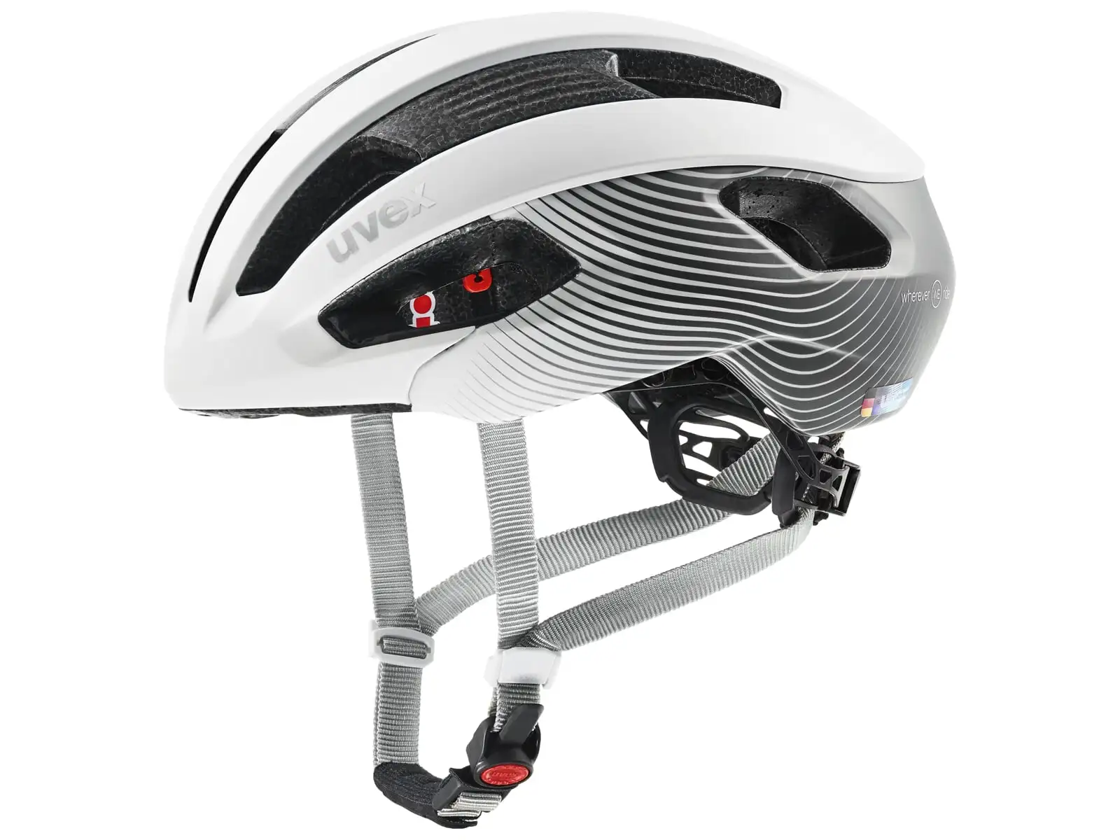 Uvex Rise CC WE Helm White/Grey Matt