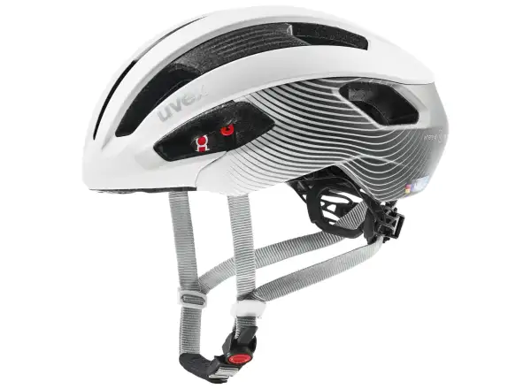 Uvex Rise CC WE Helm White/Grey Matt