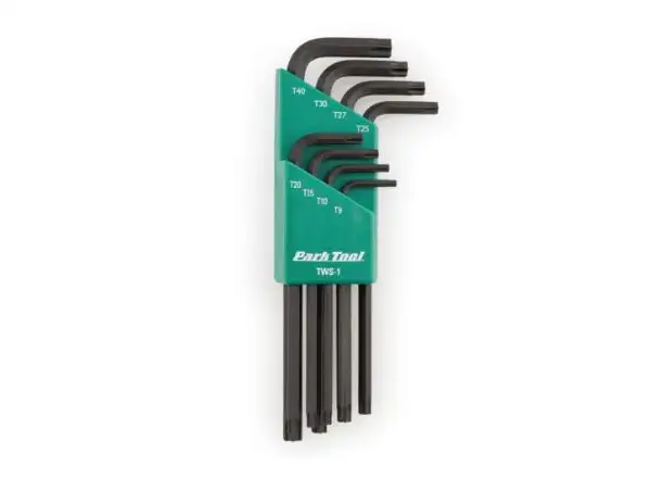 Park Tool PT-TWS-1 Torx key set with holder.