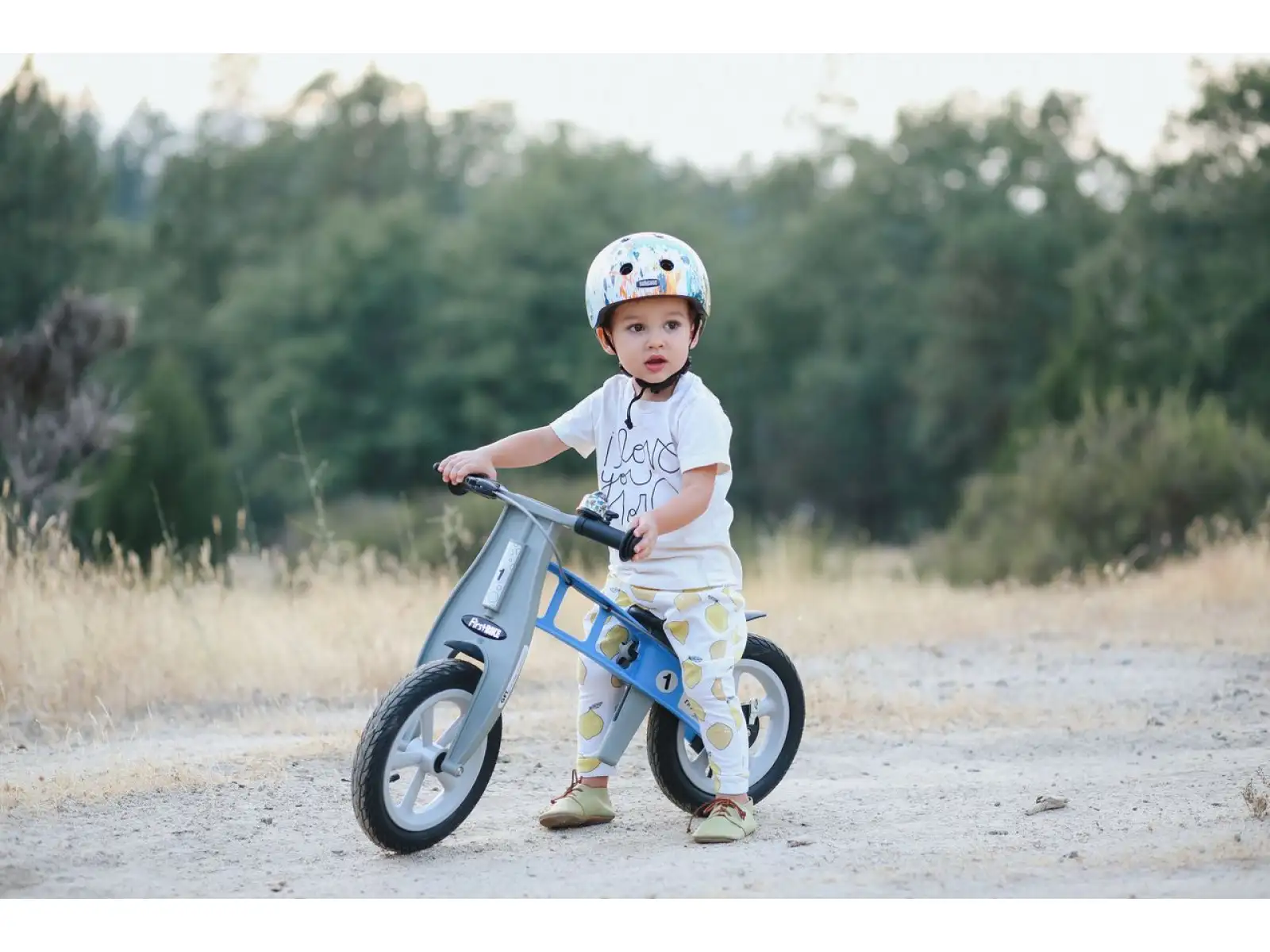 First Bike BASIC LIGHT BLUE Kinderlaufrad ohne Bremse