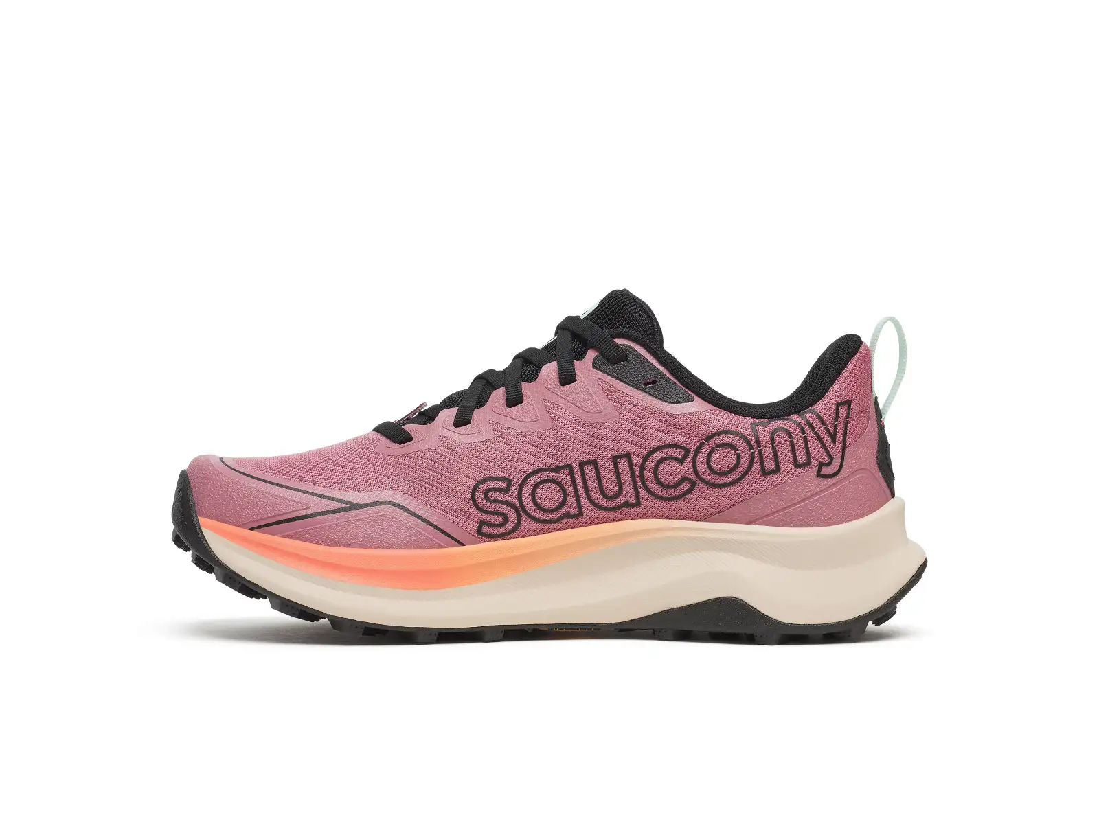Saucony Peregrine 16 Damen Laufschuhe Mauve/Salmon