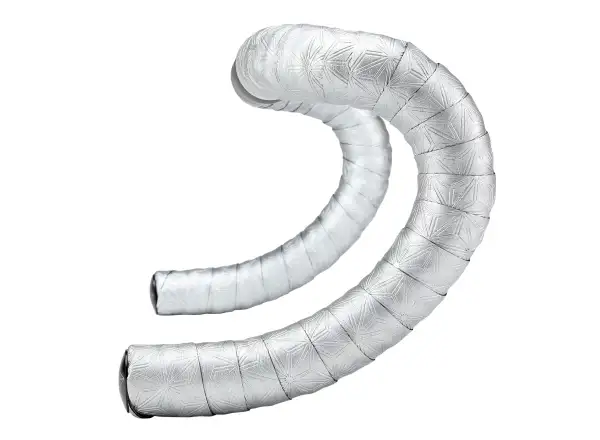 Supacaz Bling Lenkerband silber/grau Stecker + Silikongel