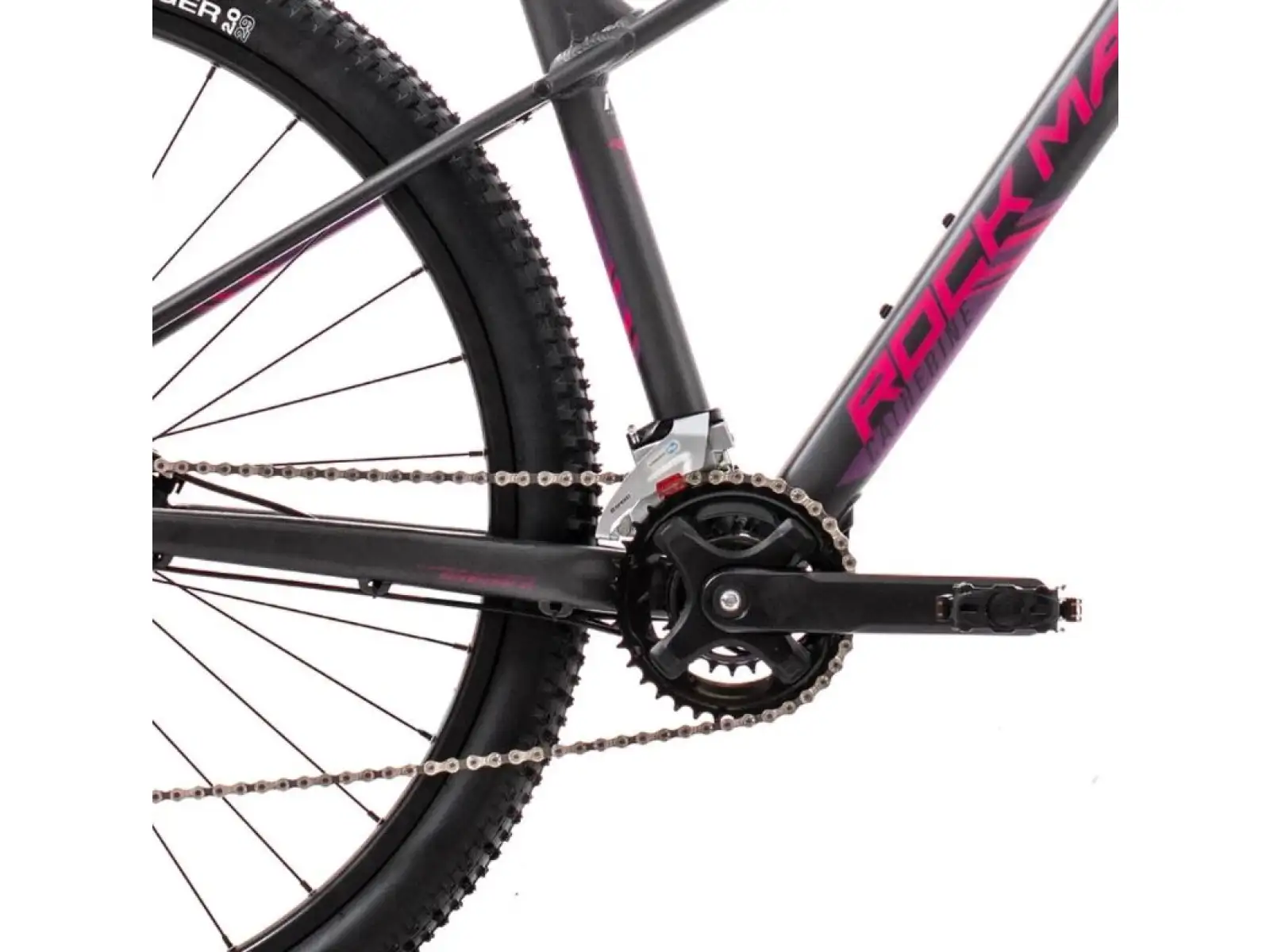Rock Machine Catherine 10-29 matt Anthrazitgrau/Rosa/Violett Mountainbike