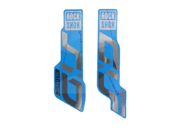 Rock Shox Decal SID Ultimate 27,5"/29" 80-100 mm Polar Foil / Gloss Blue