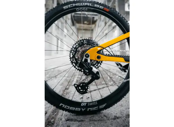 Nukeproof Reactor Alloy Pro 290 Eagle 90 vollgefedertes Fahrrad Yellow