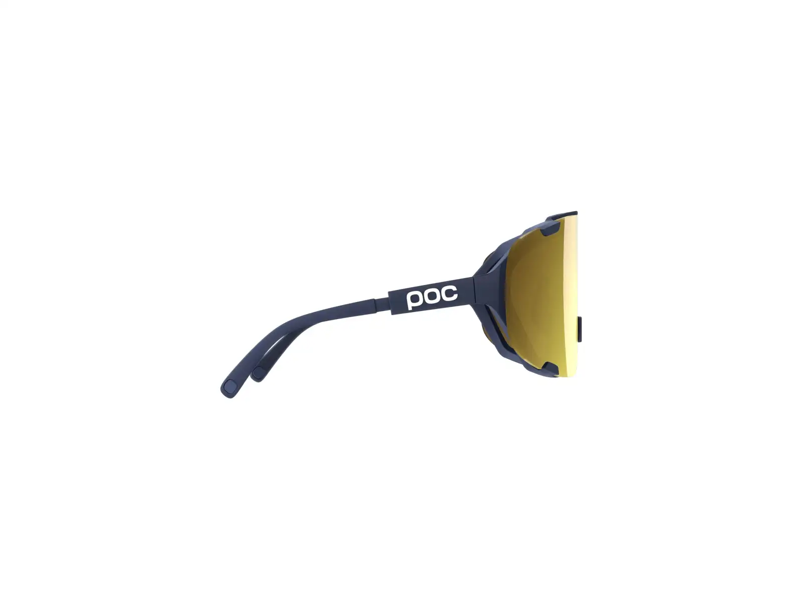 POC Devour + Sonnenbrille Apatite Navy/Clarity Road/Partly Sunny Gold