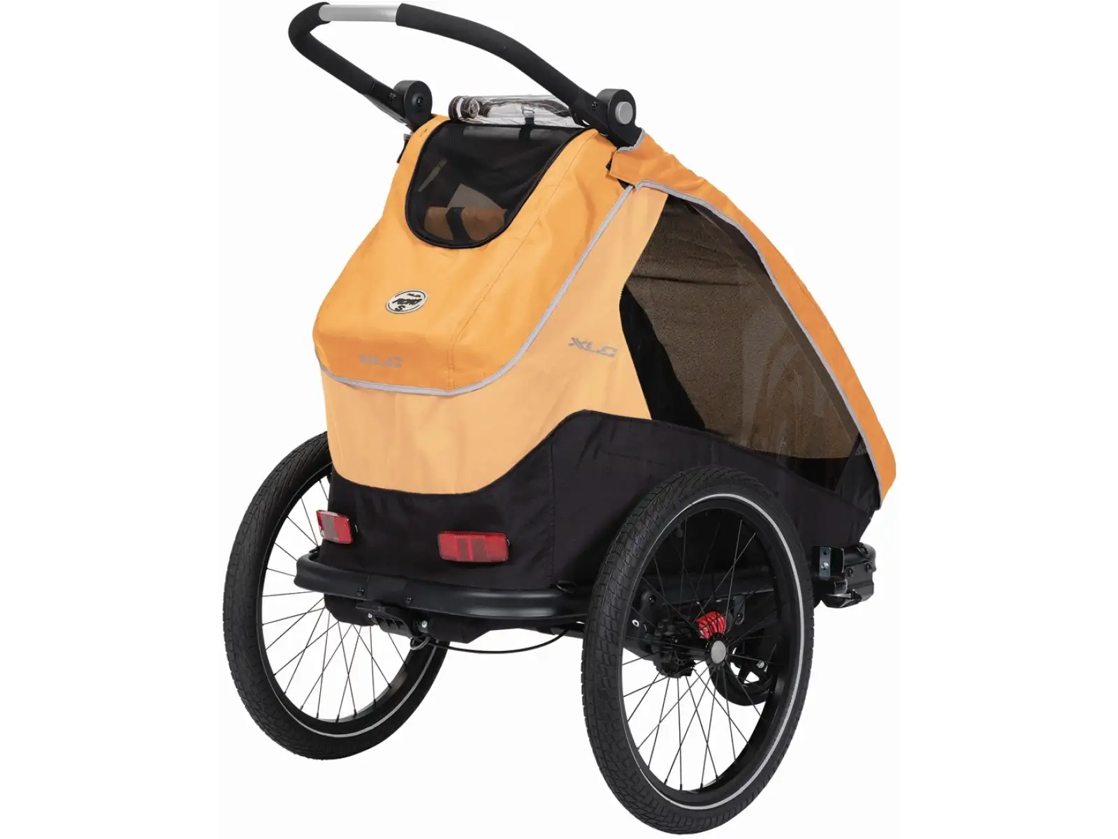 XLC MONOs BS-C09 Kinderanhänger 20" Ringelblume/Anthrazit