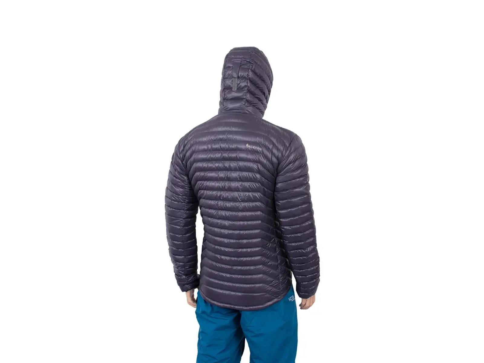 Acepac Micron Herren Daunenjacke grau