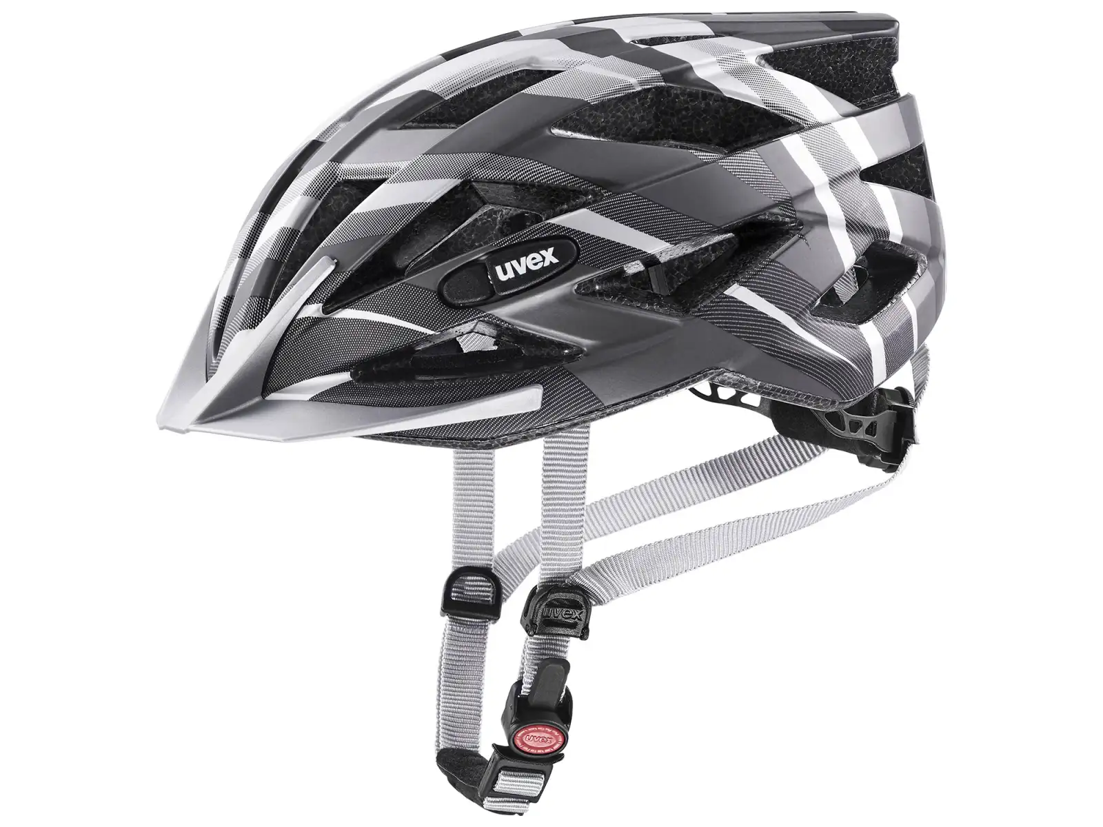 Uvex Air Wing CC Helm Schwarz/Silber Matt