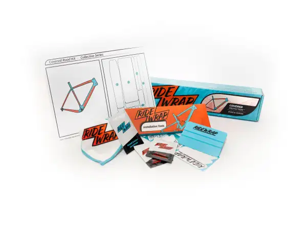 RideWrap Rahmenschutzfolien Set 60 % Abdeckung für Rennräder und Gravelbikes