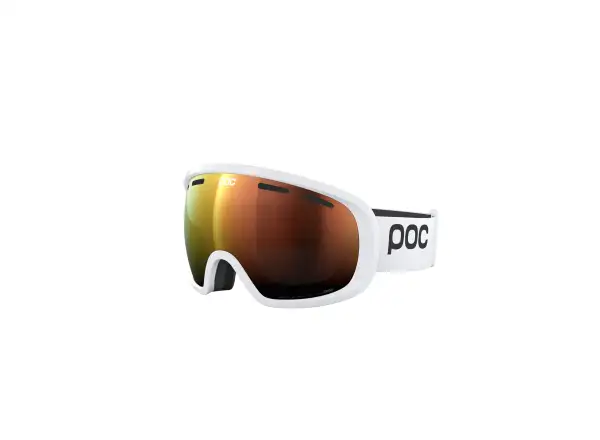 POC Fovea WF Skibrille Hydrogen White/Partly Sunny Orange