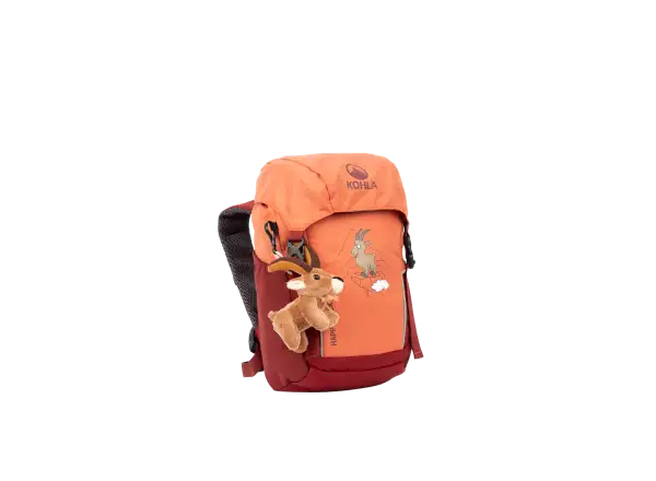 Kohla Happy Rocky 10 Kinder Wanderrucksack Burnt Sienna