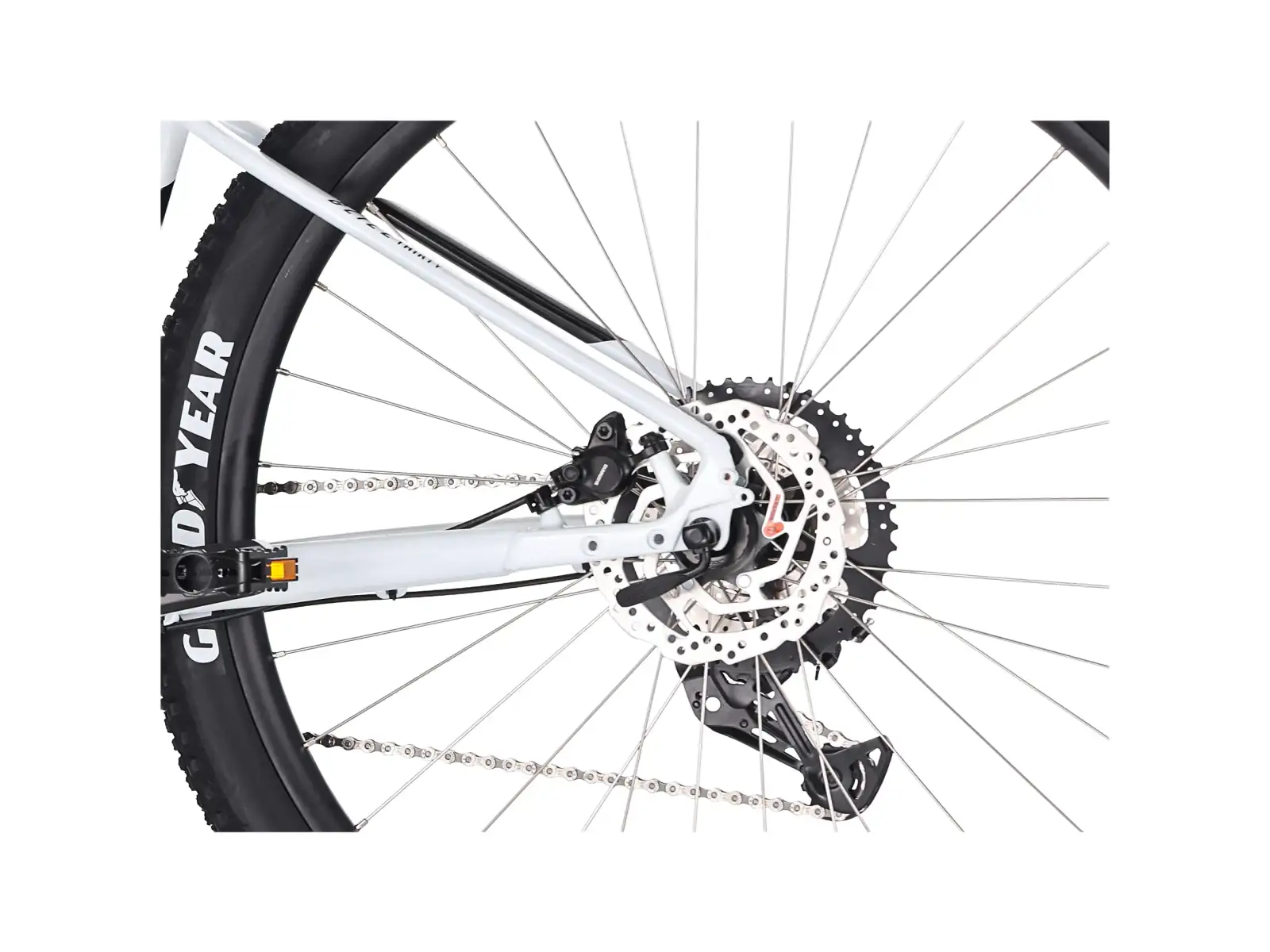Rock Machine Blizz 5 Mountainbike Gloss Polar White/Black