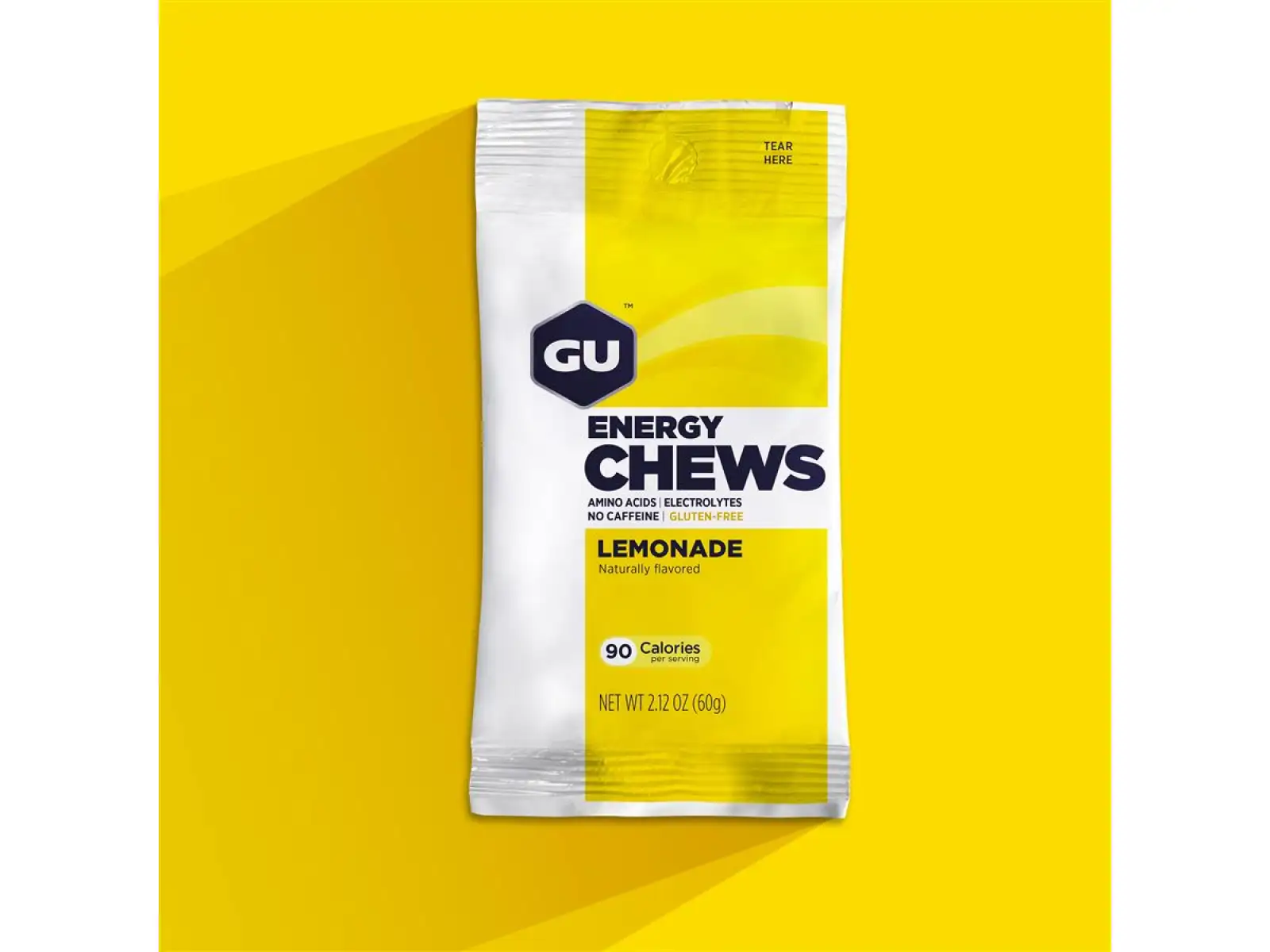 GU Energy Chews Bonbons Lemonade 60g