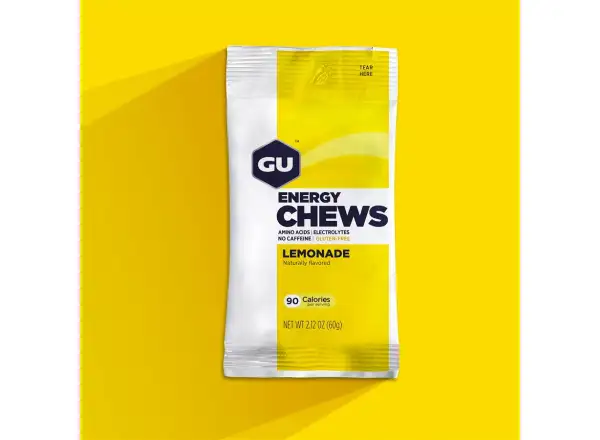 GU Energy Chews Bonbons Lemonade 60g