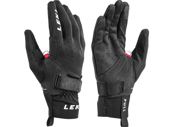 Leki Nordic Race Shark Langlaufhandschuhe black