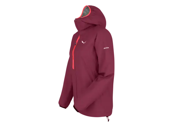 Salewa Vioz PTX/PTC WO Alpha Damenjacke Rhodo Rot