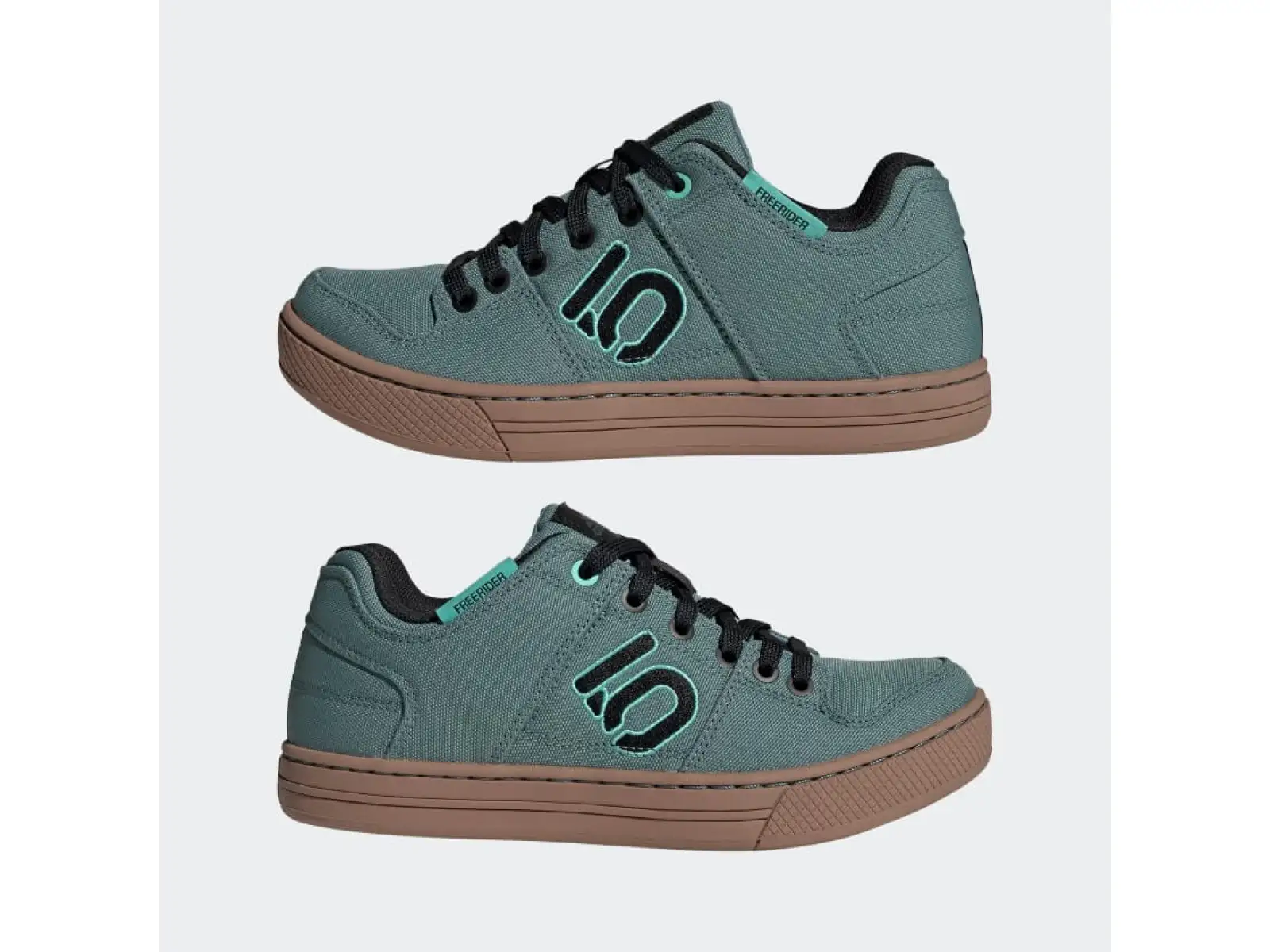 Five Ten Freerider Canvas Damenschuhe Hazy Emerald/Core Black/Acid Mint