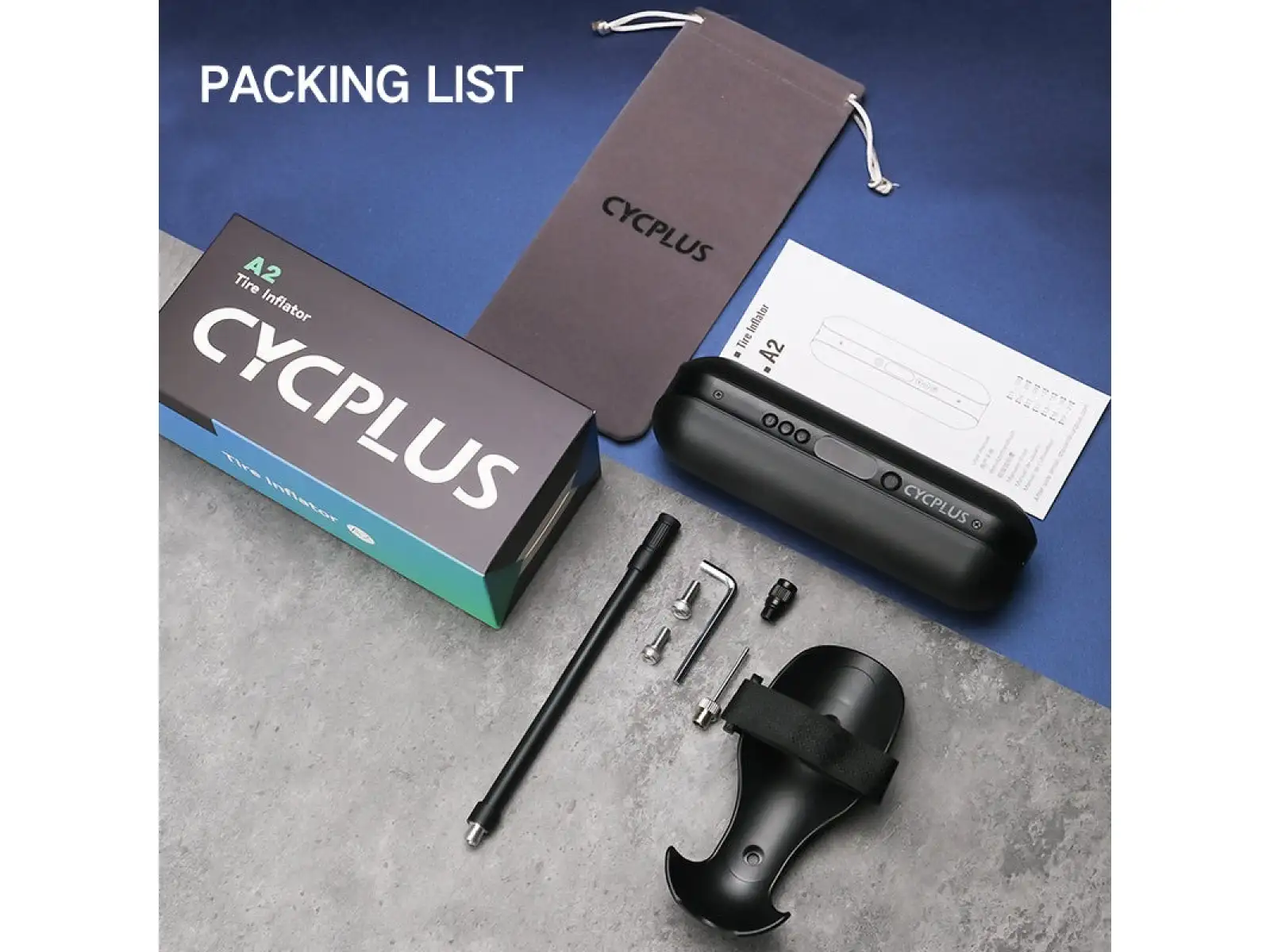 Cycplus A2 Pro elektronische Pumpe