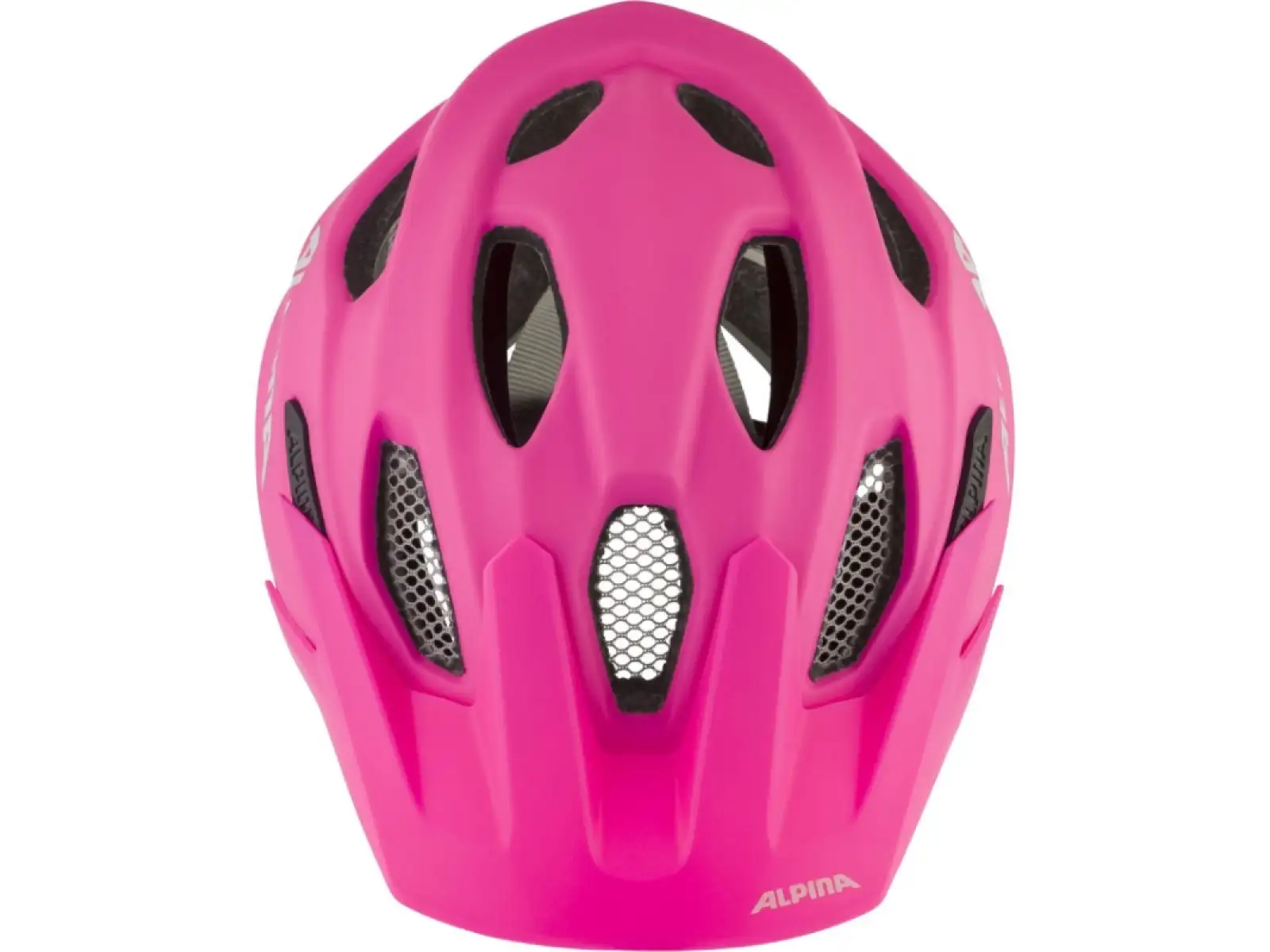 Alpina Carapax JR. Fahrradhelm Shocking Pink Matt