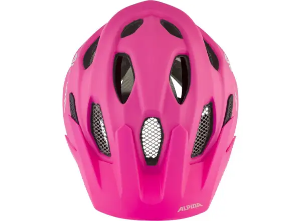 Alpina Carapax JR. Fahrradhelm Shocking Pink Matt
