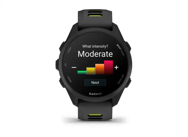 Garmin Forerunner 170 Music mit Armband Black/Amp Yellow
