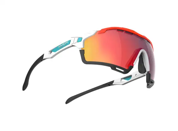 Rudy Project Cutline Sportbrille White/Multilaser Red