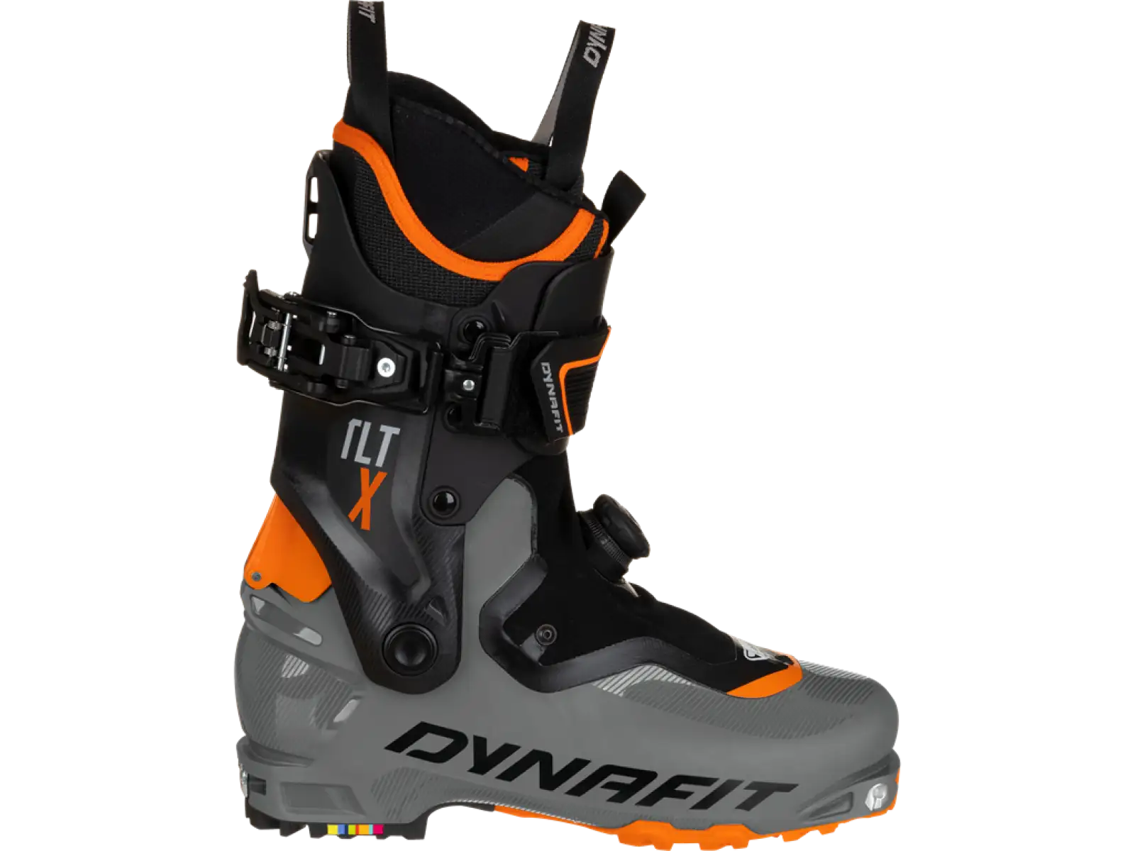 Dynafit TLT X PU Herren Skitourenschuhe Magnet/Fluo Orange