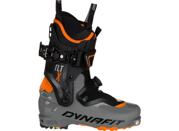 Dynafit TLT X PU Herren Skitourenschuhe Magnet/Fluo Orange