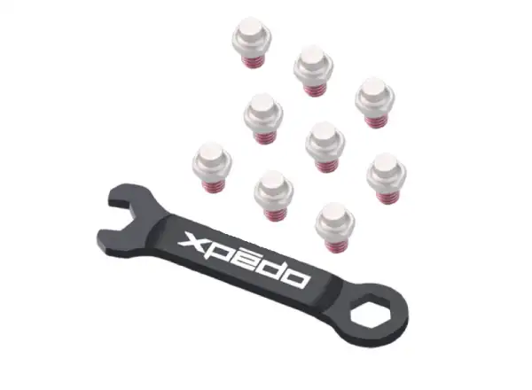 X-pedo Straight Set Pins mit Schlüssel 50 Stk