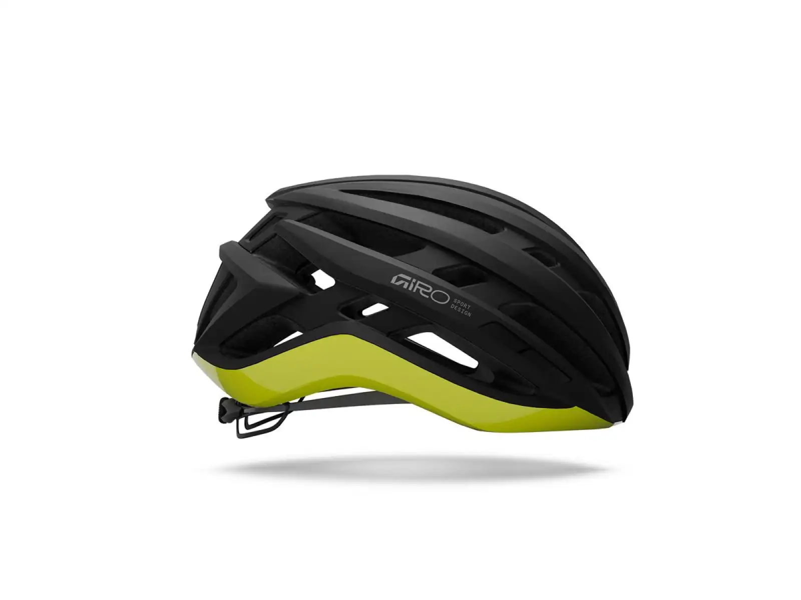 Giro Agilis MIPS helm Mat Black/Gloss Hi Viz Yellow