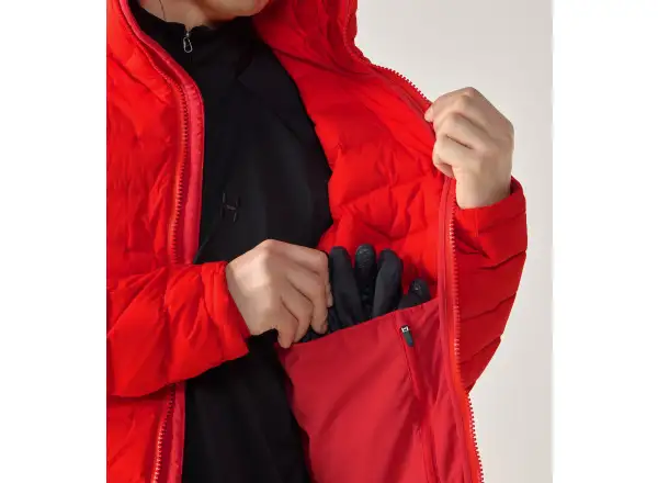 Haglöfs Spitz Down Herrenjacke Tech Red