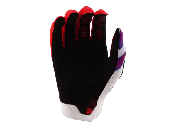 Troy Lee Designs Youth Air Overspray Kinderhandschuhe White/Violet