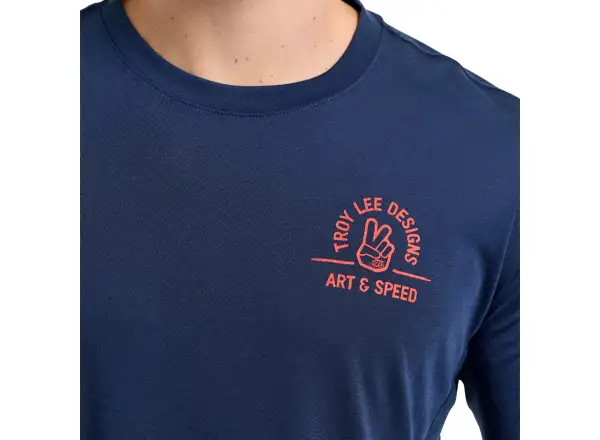 Troy Lee Designs Skyline Ride Herren-Trikot Langarm Locals/Midnight
