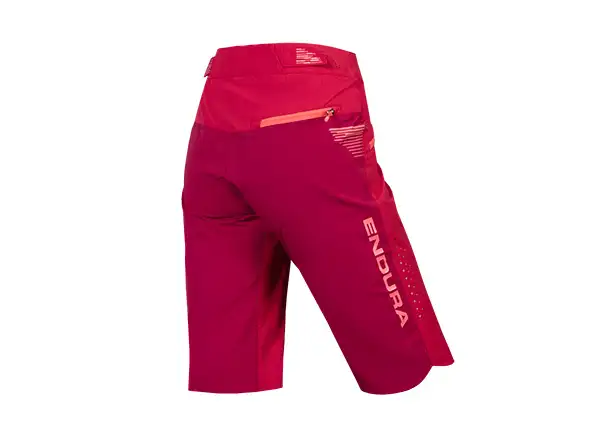 Endura SingleTrack Lite (Short Fit) Damenhose Berry