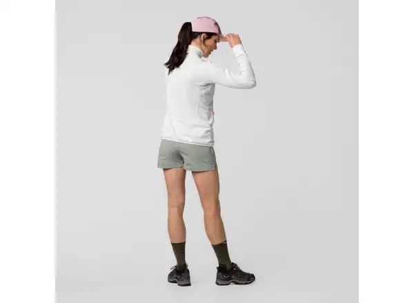 Salewa Puez Waffle HYB PL Damen Fleecejacke Weiß
