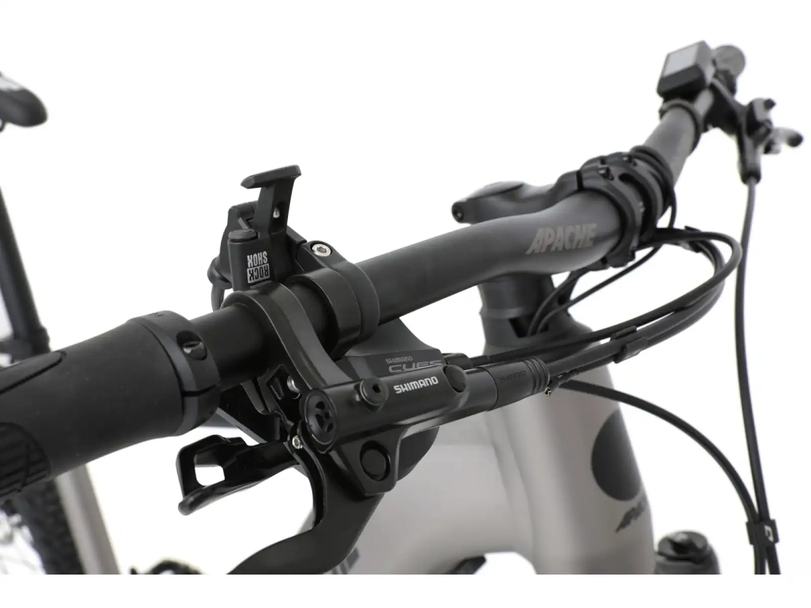 Apache Falcon 2 Bosch CX 800 Wh Mountain E-Bike grau